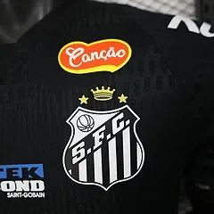 2025/2026 Versión Jugador Camiseta de Fútbol Edición Especial Santos Negro 01 Calidad Thai