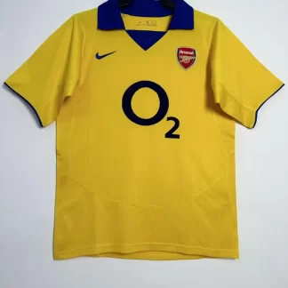 Camiseta Retro Arsenal Visitante 2003-2004 Calidad Tailandesa