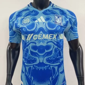 Camiseta de Fútbol Visitante Tigres 2025/2026 Versión Jugador Calidad Tailandesa