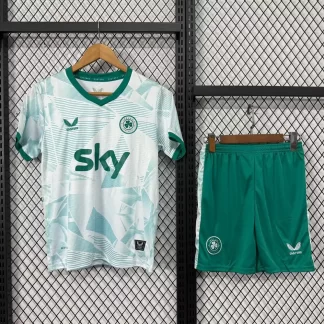 2025/2026 Irlanda Visitante Camiseta de Fútbol Calidad Tailandesa Talla Infantil