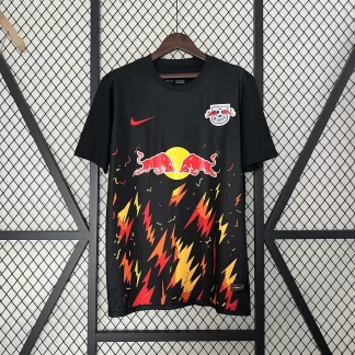 2024-2025 Camiseta de Fútbol Leipzig Edición Especial Negra Calidad Tailandesa