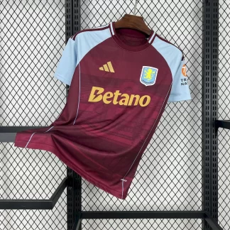 2025/2026 Camiseta Local del Aston Villa Calidad Tailandesa