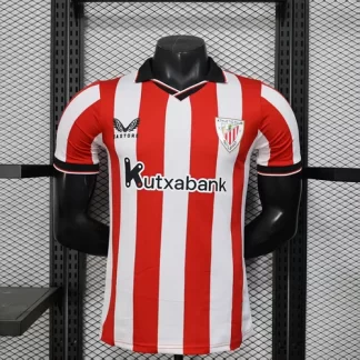 2025/2026 Camiseta Local Athletic Bilbao Versión Jugador Calidad Tailandesa