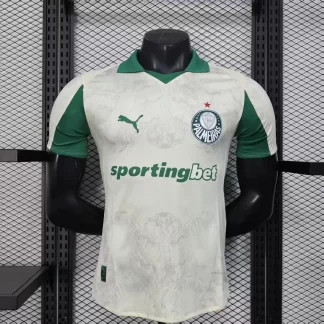 2025/2026 Camiseta de Fútbol Versión Jugador Visitante Mundial Palmeiras Calidad Tailandesa