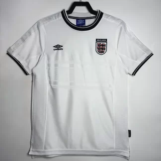 Camiseta Retro Inglaterra Local 1999-2001 Calidad Tailandesa