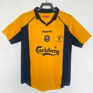 2000/2001 Retro Liverpool FC Tercera Camiseta Visitante Calidad Tailandesa