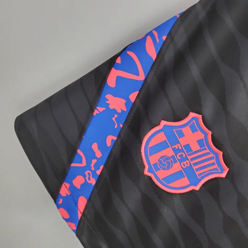 2021/2022 Barcelona Pantalón Corto de Entrenamiento Negro