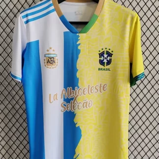 2025/2026 Camiseta Argentina Co-branding Brasil Calidad Tailandesa
