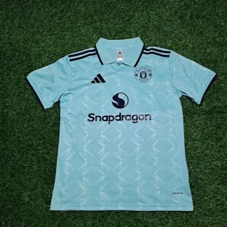 Camiseta de fútbol tipo polo del Manchester United 2025/2026 calidad tailandesa