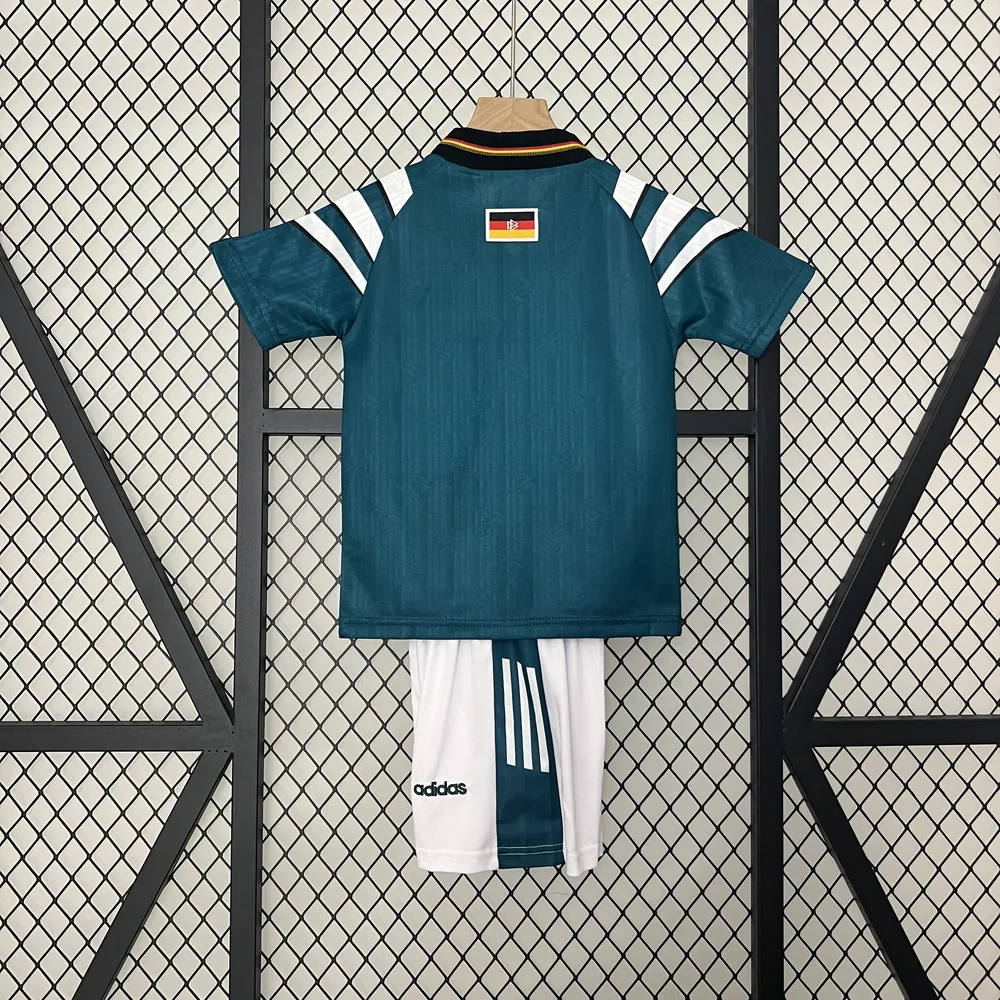 Camiseta Retro 1996 Alemania Visitante Fútbol AAA calidad fan Talla Infantil