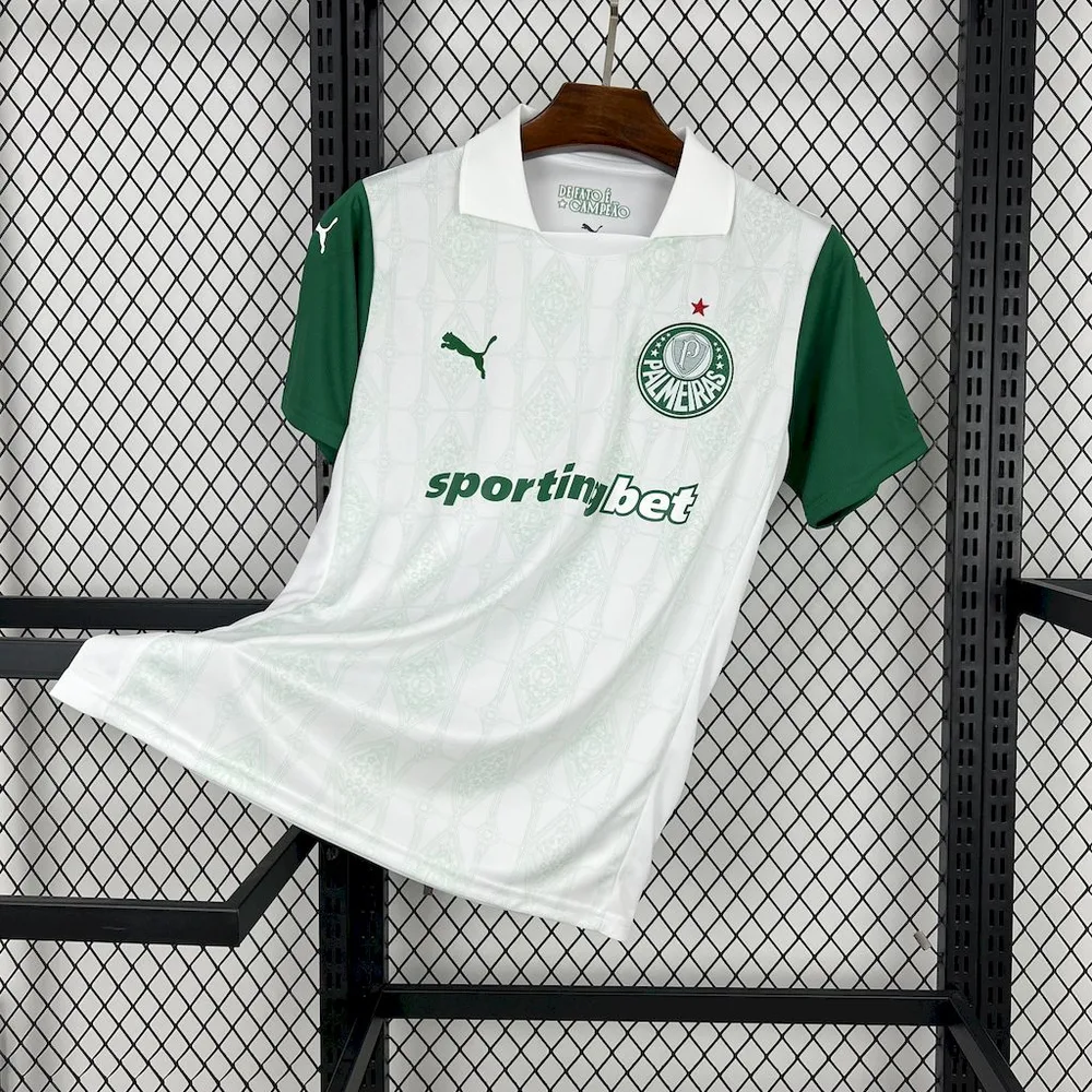 2025/2026 Palmeiras Visitante Camiseta de Fútbol Calidad Tailandesa