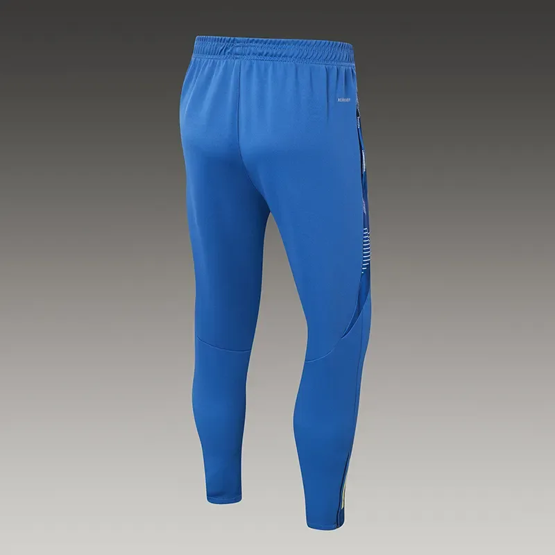 2024/2025 Conjunto de Entrenamiento Semi-Cuello Ajax Azul Celeste Camiseta de Fútbol Calidad Tailandesa