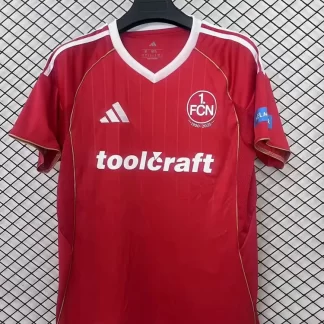 Camiseta de fútbol Tercera Equipación Visitante FC Núremberg 2025-2026 Calidad Thai