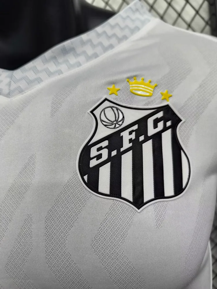 2025/2026 Versión Jugador Santos Local Camiseta Fútbol Calidad Thai