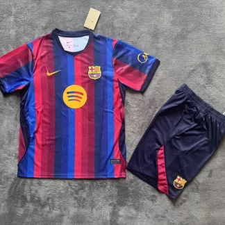 2026/2027 Barcelona Primera Equipación Camiseta de Fútbol 1:1 Calidad Tailandesa Talla Infantil