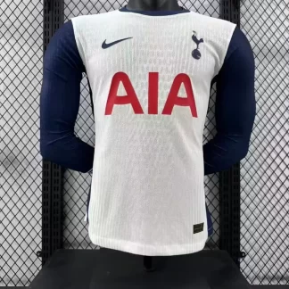 2024/2025 Camiseta de Fútbol Local Tottenham Versión Jugador Manga Larga Calidad Tailandesa