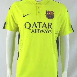 2014/2015 Retro Barcelona Tercera Suplente Camiseta de Fútbol Calidad Tailandesa