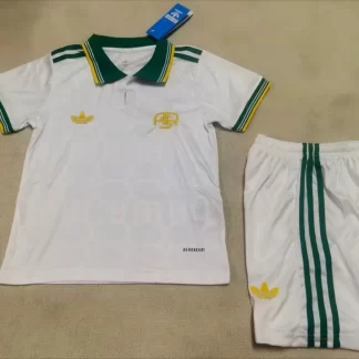 Camiseta de fútbol Tercera Equipación Visitante Roma 2025/2026 Calidad Thai Talla Infantil