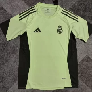 2025/2026 Camiseta de Fútbol Portero Verde Claro Real Madrid Calidad Tailandesa