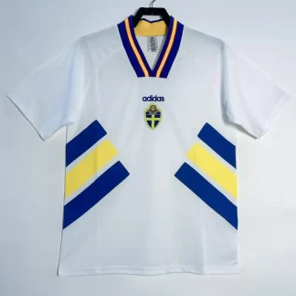 1994 Retro Suecia Equipación Visitante Camiseta de Fútbol Calidad Tailandesa