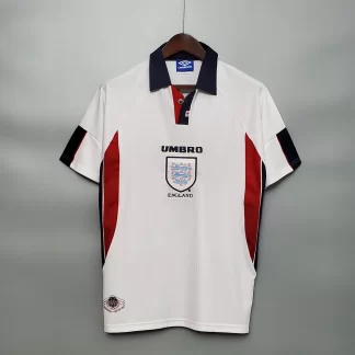 1998 Retro Inglaterra Local Camiseta de Fútbol 1:1 Calidad Tailandesa