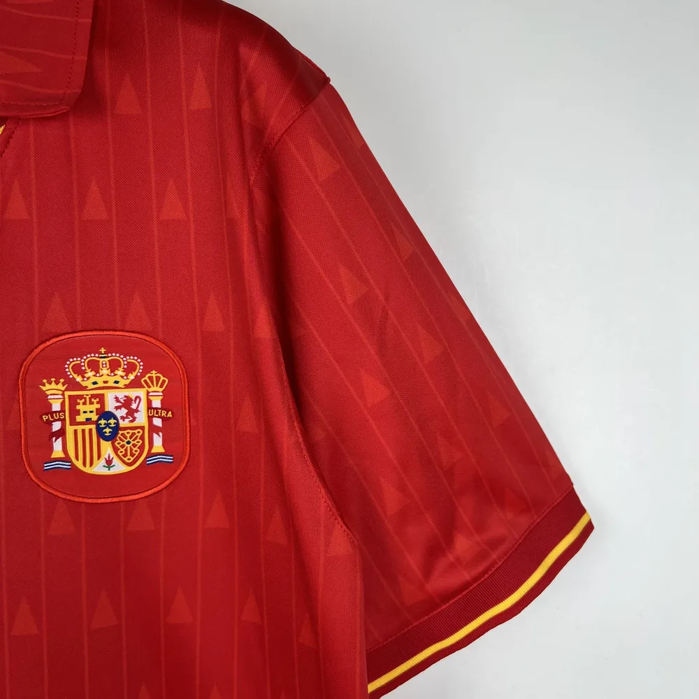 Camiseta Local Retro 1988/1991 España AAA calidad fan