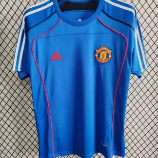 2025/2026 Manchester United Camiseta Azul de Fútbol Calidad Tailandesa