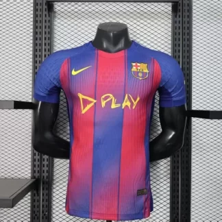 2025/2026 Versión Jugador Barcelona Local Derby Edición Especial Camiseta Fútbol Calidad Tailandesa