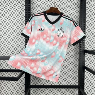 Camiseta de fútbol de visitante de la selección de Bélgica 2026 Calidad Tailandesa 1:1