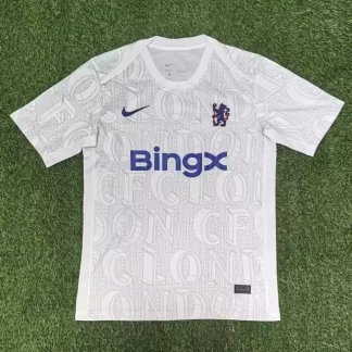 Kit de Entrenamiento Prepartido 2025/2026 Chelsea Camiseta de Fútbol Calidad Tailandesa