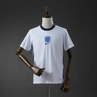 2020 Inglaterra Camiseta de Fútbol Blanca Local