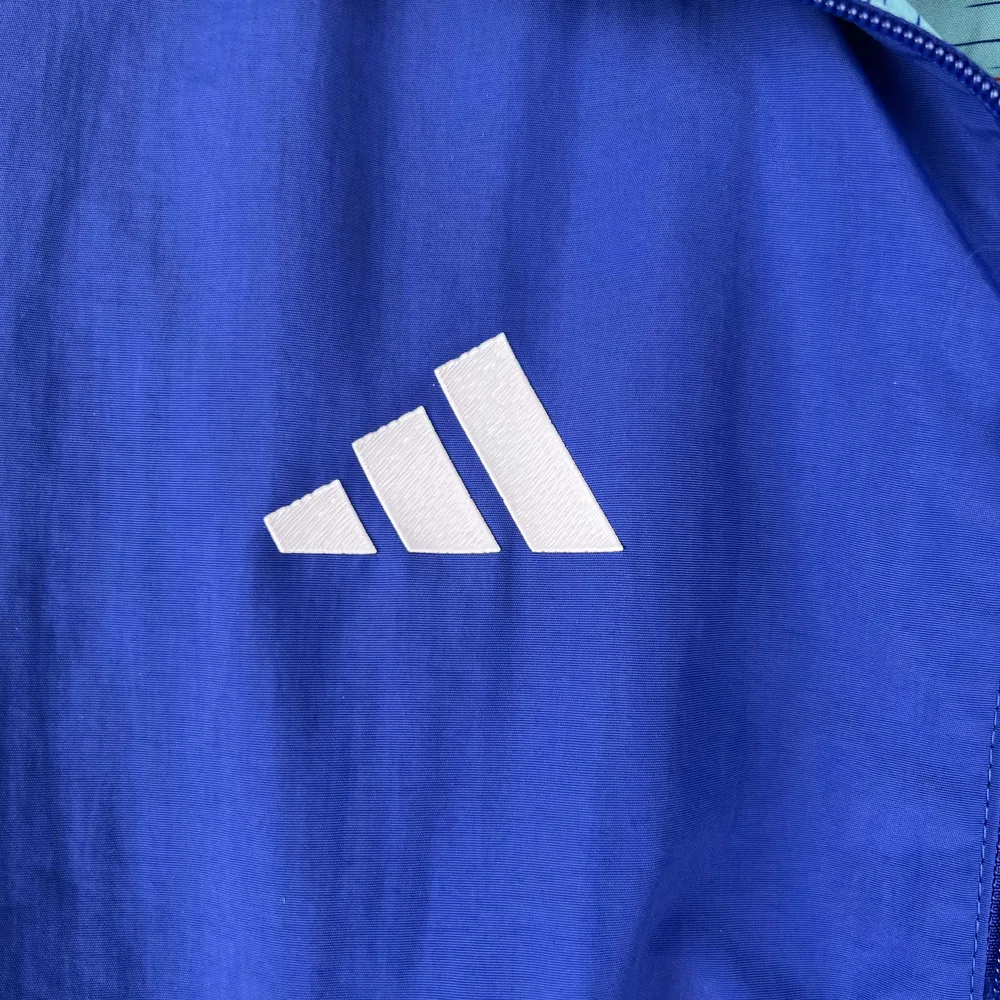 Chubasquero Reversible Azul Selección Argelia 2023-2024 Calidad Tailandesa 1:1