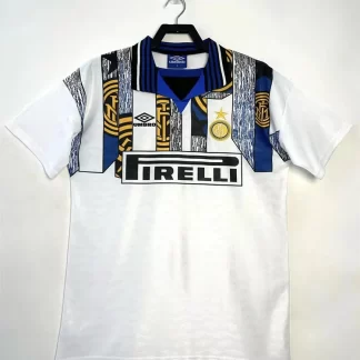 1995/1996 Retro Inter Milan Equipación Visitante Camiseta de Fútbol Calidad Tailandesa