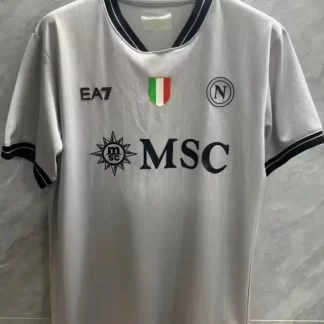 2025/2026 Camiseta de Fútbol Portero Gris Napoli Calidad Tailandesa