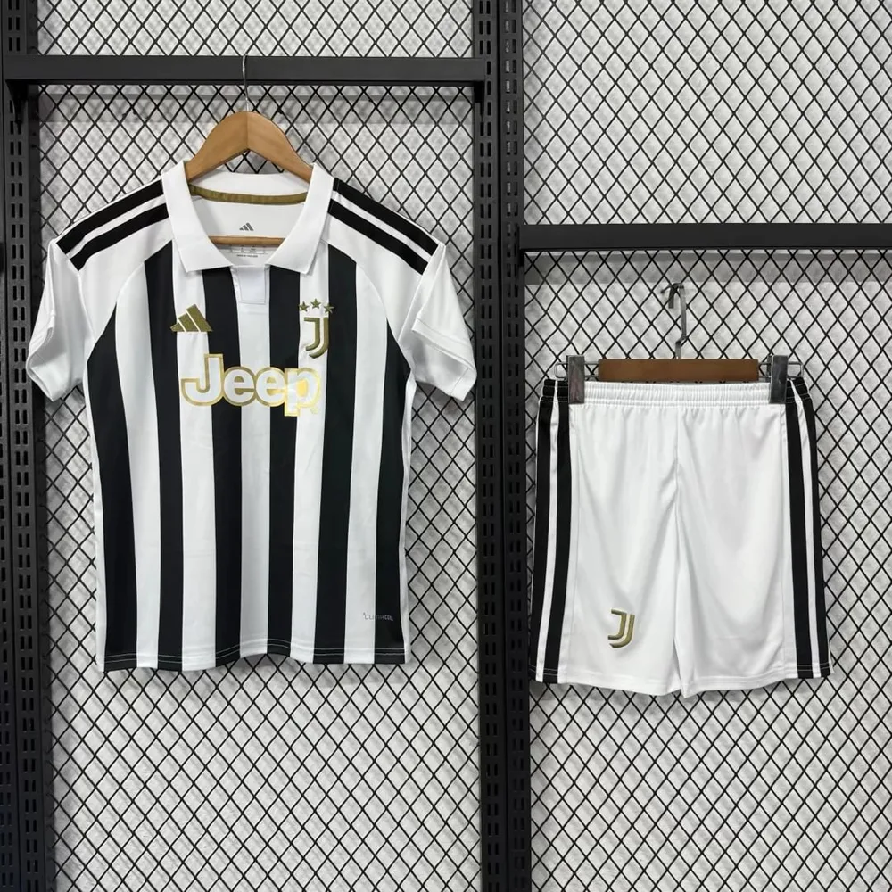 2026/2027 Juventus Camiseta de Fútbol Local 1:1 Calidad Tailandesa Talla Infantil