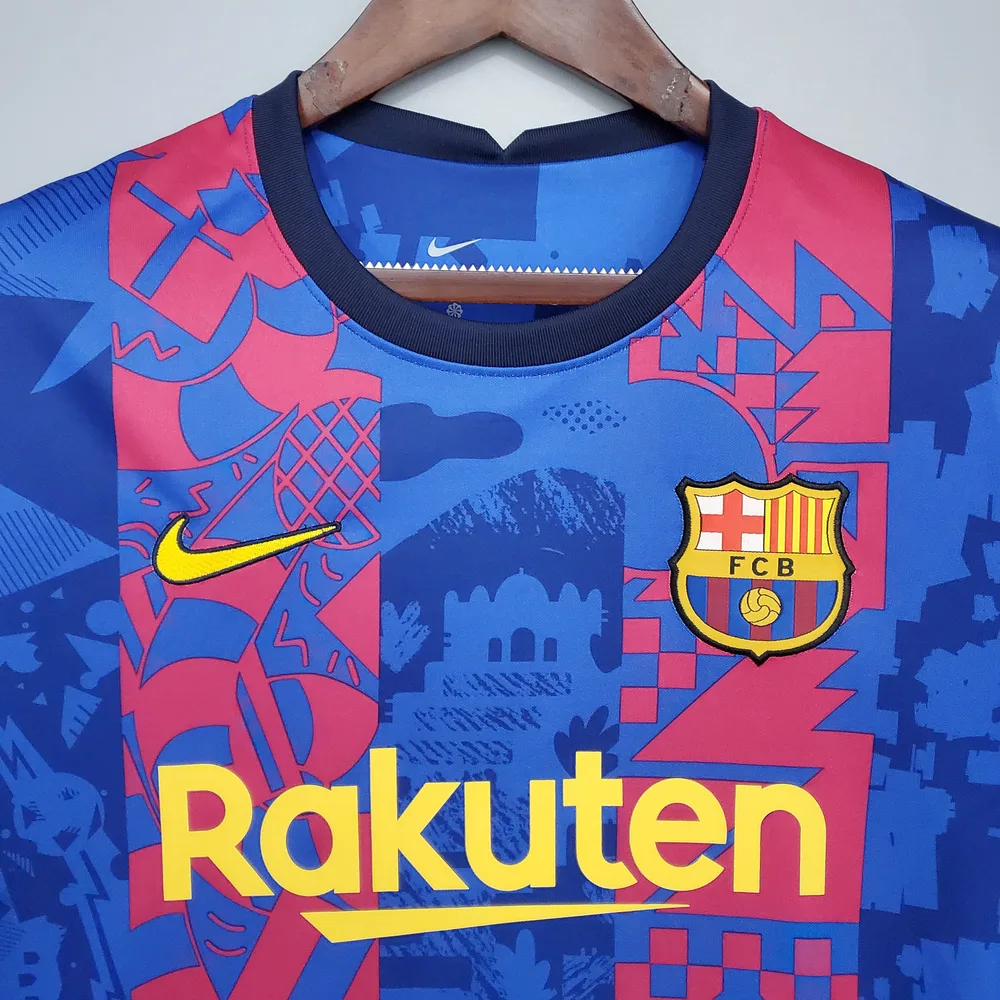 Barcelona Camiseta de Fútbol 2021/2022 Calidad Tailandesa Tercera Suplente