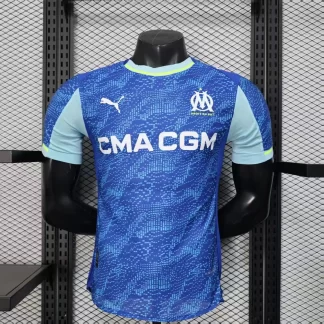 2025/2026 Versión Jugador Olympique de Marseille Tercera Suplente Camiseta de Fútbol Calidad Tailandesa