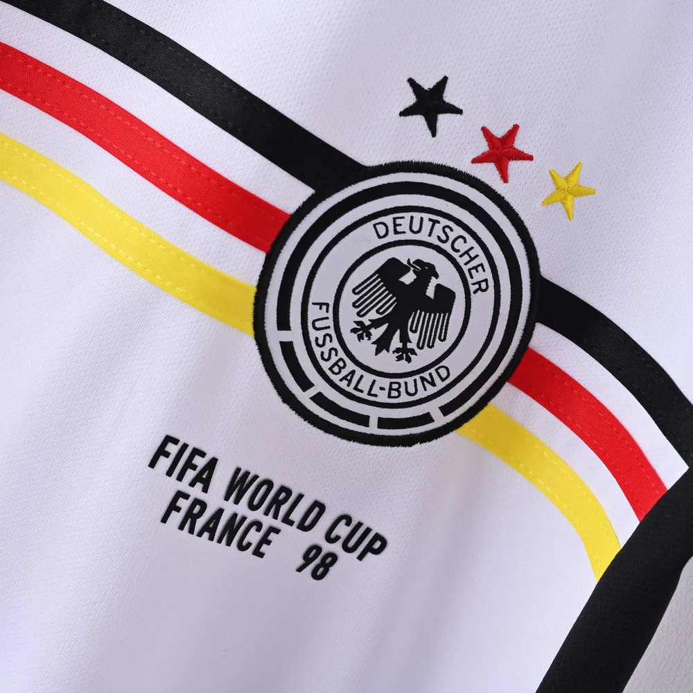 Camiseta Retro 1998 Alemania Local Fútbol AAA calidad fan