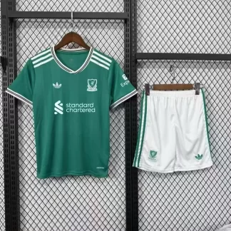 2025/2026 Camiseta de Fútbol Liverpool Tercera Visitante Calidad Tailandesa Talla Infantil