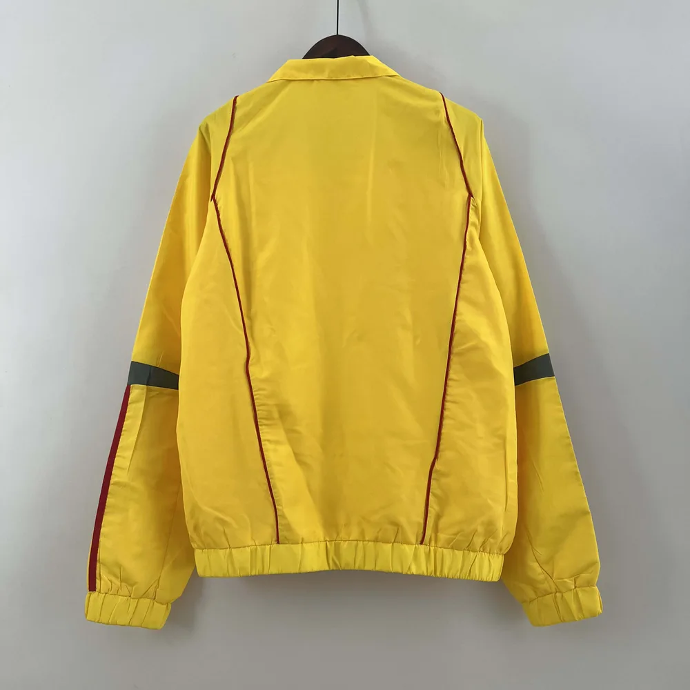 2023 Flamengo Windbreaker yellow Soccer Jersey AAA fan-grade