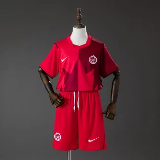 Equipación infantil de local de la selección de Canadá 2026