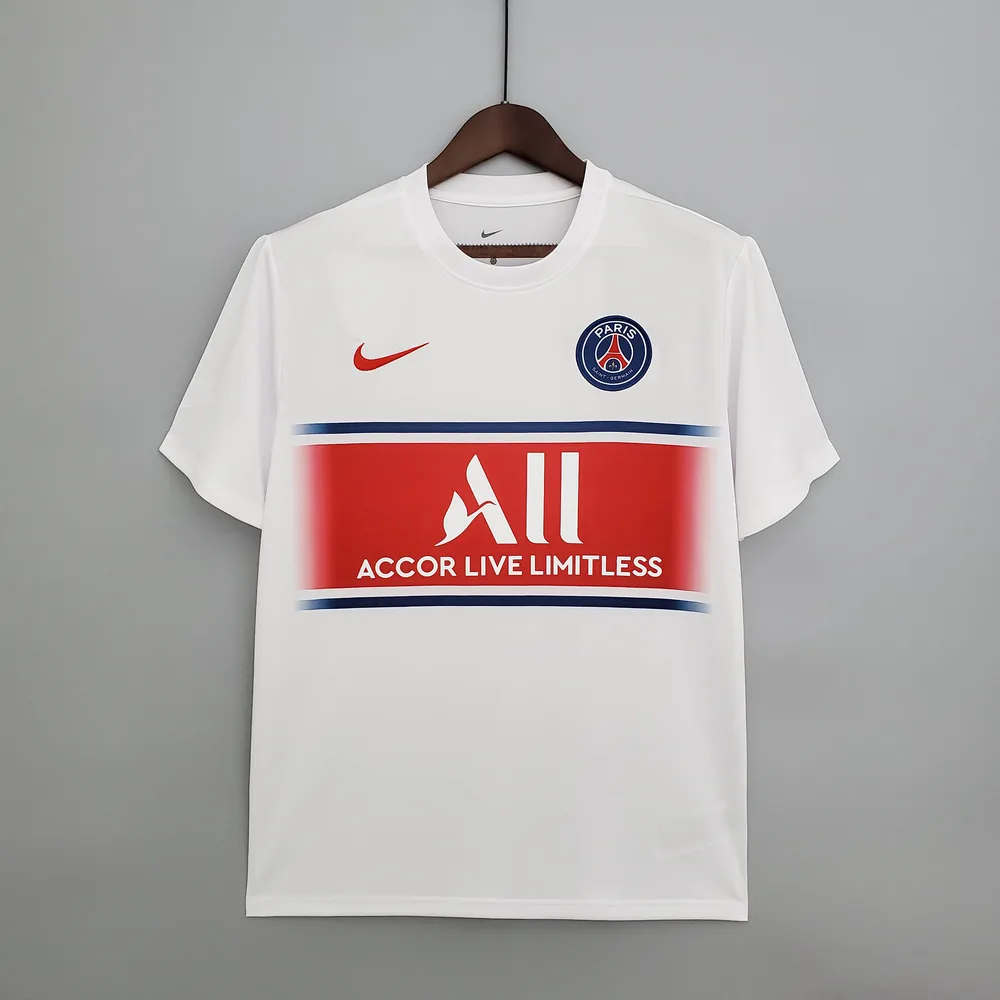 2021/2022 Psg Paris Saint-Germain Ropa de Entrenamiento Rojo y Blanco