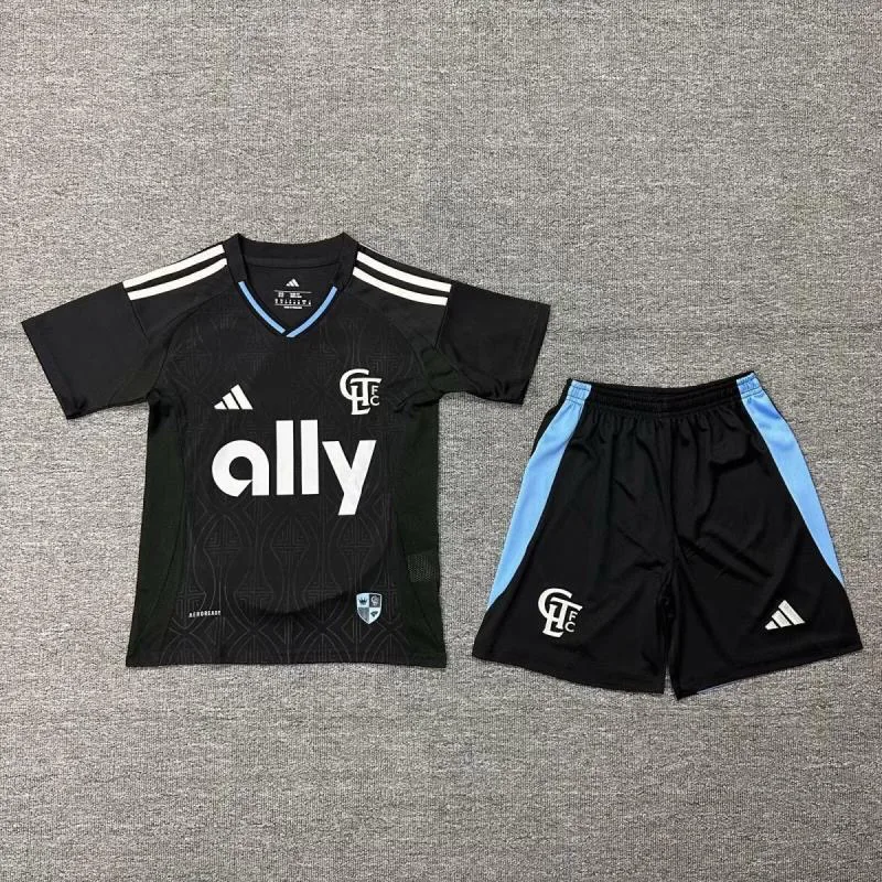 2025-2026 Camiseta de Fútbol Visitante del Charlotte Talla Infantil Calidad Tailandesa