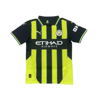 Camiseta de Fútbol Visitante del Manchester City 2024/2025 Calidad Tailandesa
