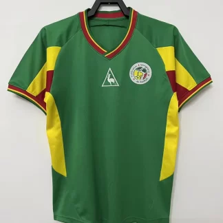 2002 Retro Senegal National Team Shirt Green