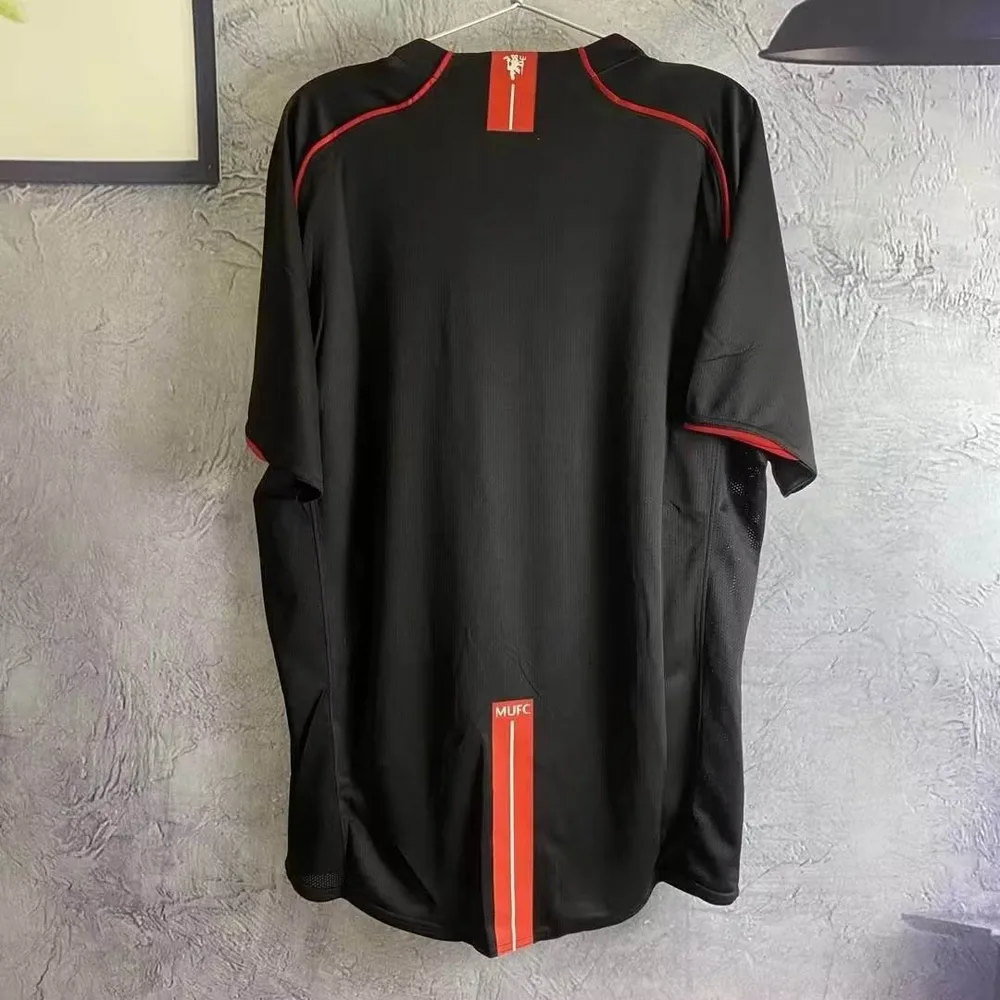 Camiseta de Fútbol Retro 2007/2008 Tercera Visitante Manchester United Calidad Tailandesa
