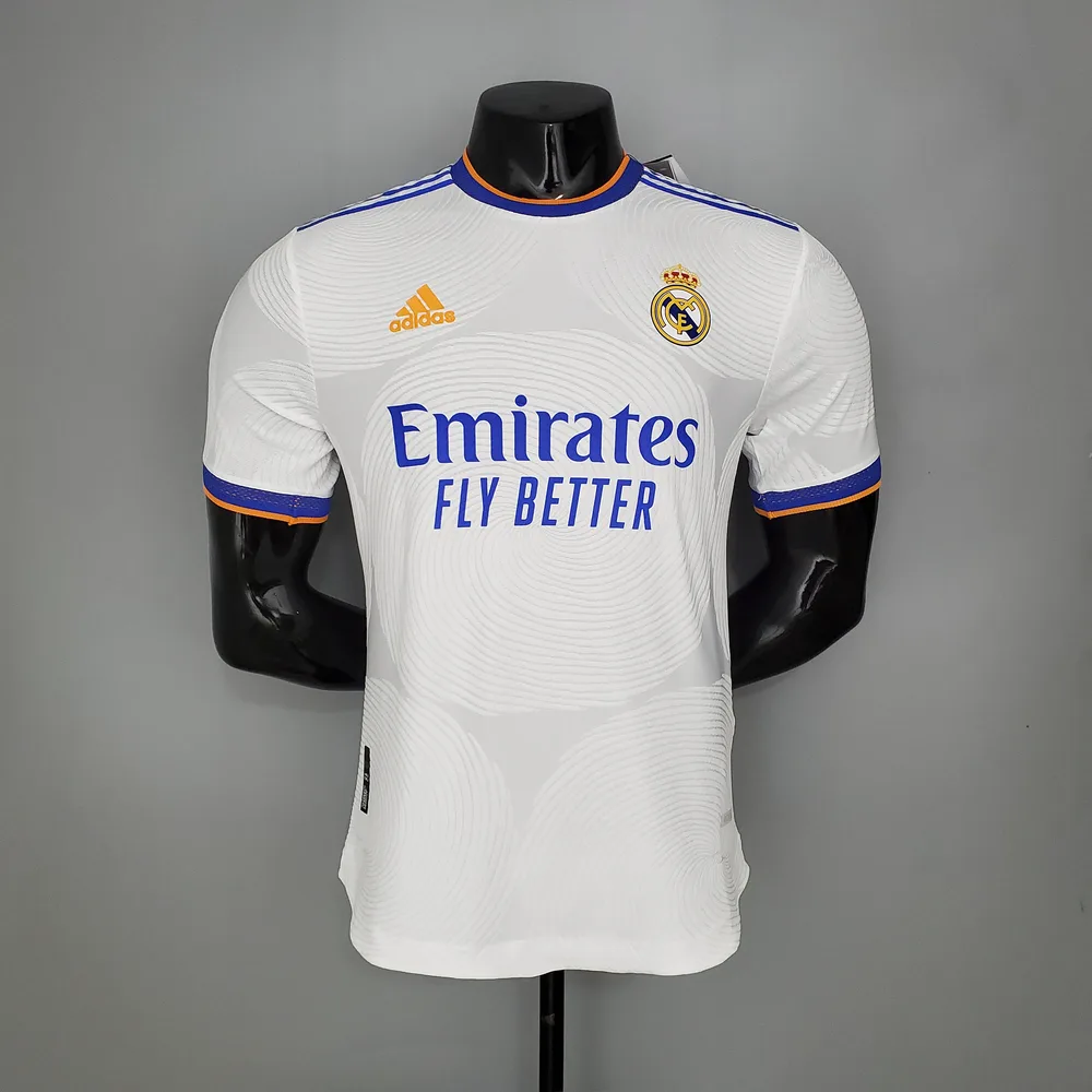2021/2022 Real Madrid Versión Jugador Local Calidad Tailandesa