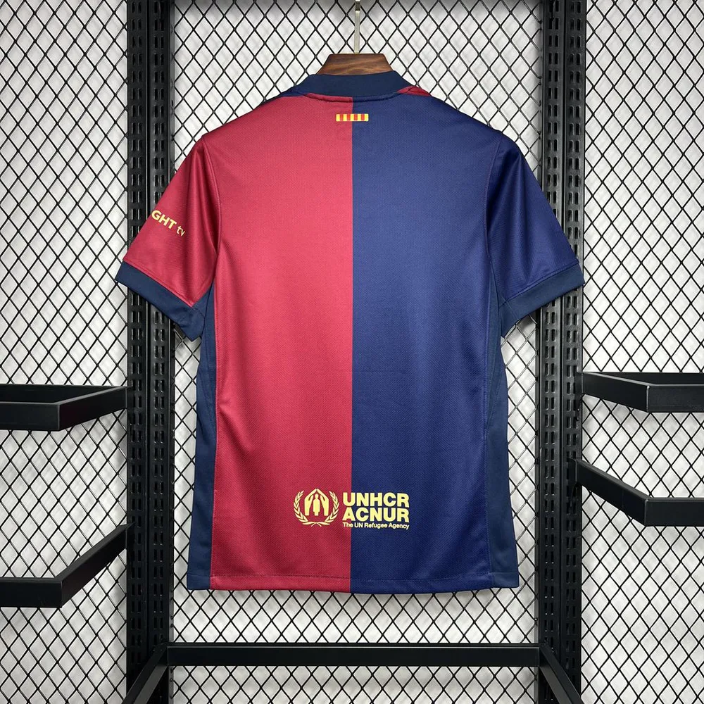2024/2025 Barcelona Local Sin Spotify Camiseta de Fútbol Calidad Tailandesa