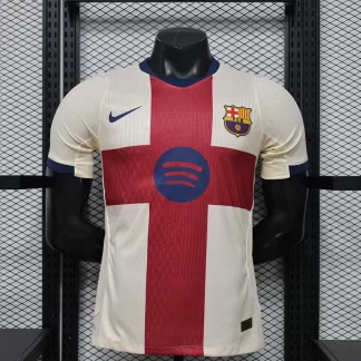 Camiseta de fútbol de Barcelona 2026/2027 Cuarta Visitante Versión Jugador 1:1 Calidad Tailandesa