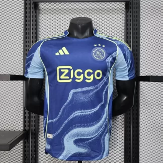 2025/2026 Camiseta de Fútbol Visitante Versión Jugador del Ajax Calidad Tailandesa
